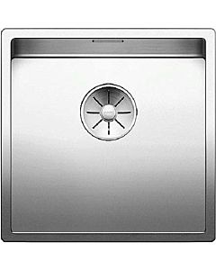 Blanco Claron sink 521572 400-IF, 44 x 44 cm, stainless steel satin finish, without drain remote control