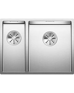 Blanco Claron sink 521610 340/180-U, 58.5 x 44 cm, right, satin stainless steel, without remote control