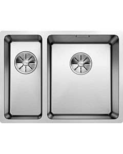 Blanco Andano 340/180-u sink 522977 58.5x44cm, stainless steel satin finish, right, for substructure