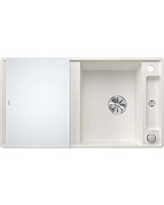 Blanco Axia iii 5 sf sink 523234 90.5x50cm, PuraDur white, reversible, with glass cutting board