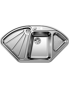Blanco Blancodelta -if sink 523667 105.6 x 57.5 cm, stainless steel satin polish, with drain remote control / bowl