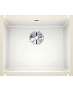 Blanco Subline 500-u sink 523733 54.3x45.6cm, PuraPlus crystal white glossy, for substructure