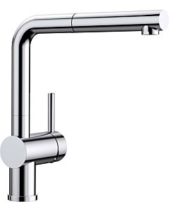 Blanco Linus -s kitchen faucet 512200 low pressure, extendable, chrome