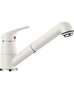 Blanco kitchen faucet 517735 extendable, SILGRANIT look, silgranit white