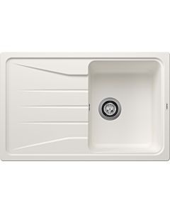 Blanco Sona 45 S sink 519665 78 x 50 cm, PuraDur white, reversible, without drain remote control