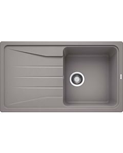 Blanco Sona 5 S sink 519673 86x50cm, PuraDur alumetallic, reversible, without drain remote control