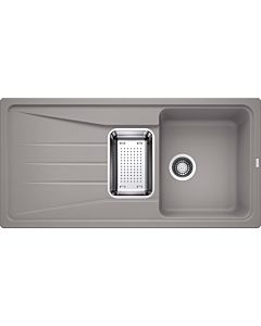 Blanco Sona 6 S sink 519682 100 x 50 cm, PuraDur alumetallic, reversible, with bowl, without drain remote control