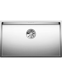 Blanco Claron sink 521580 700-IF, 74 x 44 cm, stainless steel satin polish, without drain remote control