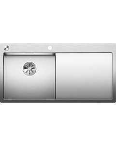 Blanco Claron 5 s-if sink 521626 100x51cm, stainless steel, left, PushControl drain remote control
