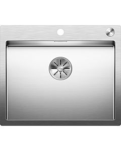 Blanco Claron sink 521639 550-IF / A , 61 x 51 cm, stainless steel, with PushControl drain remote control