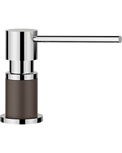 Blanco liquid dispenser 525815 500 ml, SILGRANIT look cafe / chrome