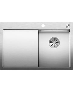 Blanco Claron 4 s-if sink 521623 78x51cm, stainless steel, right, PushControl drain remote control