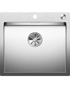 Blanco Claron sink 521633 500-IF / A , 56 x 51 cm, stainless steel, with PushControl drain remote control