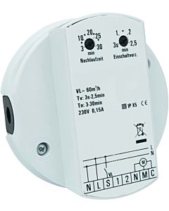 Blauberg Valeo control module 8070211 30/60 H 30/60 m3/h, with humidity sensor