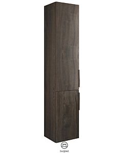 Burgbad Eqio cabinet HSBA035LF2012 35 x 176 x 32 cm, chestnut decor truffle, 2 doors, left