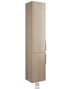 Burgbad Eqio cabinet HSBA035LF3180 35 x 176 x 32 cm, cashmere oak decor, 2 doors, left