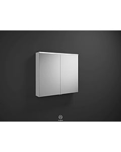 Burgbad Eqio Spiegelschrank SPGS090 90x80x17cm, 2 Türen, weiß hochglanz