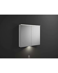 Burgbad Eqio armoire miroir SPGT090F2009 90 x 80 x 17 cm, Weiß Hochglanz