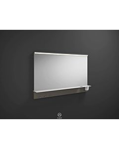 Eqio miroir illuminé SEZQ120F2010 120 x 76,9 x 15 cm, gris brillant, éclairage horizontal à LED Burgbad