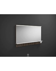 Eqio illuminated mirror SEZQ120F2012 120 x 76.9 x 15 cm, chestnut decor truffle, horizontal LED Burgbad