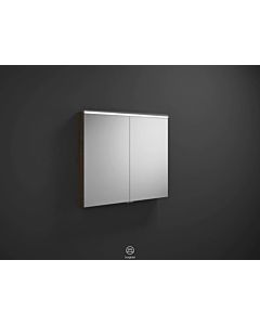 Burgbad Eqio mirror cabinet SPGS090F2012 90 x 80 x 17 cm, chestnut decor truffle