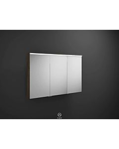 Burgbad Eqio mirror cabinet SPGS120LF2012 120 x 80 x 17 cm, left, chestnut decor truffle