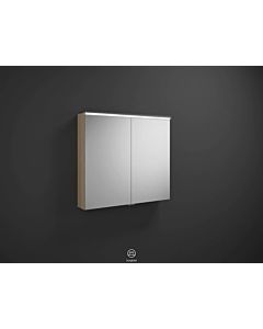 Burgbad Eqio mirror cabinet SPGS090F3180 90 x 80 x 17 cm, cashmere oak decor
