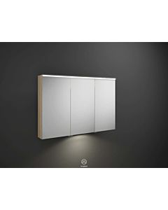 Burgbad Eqio mirror cabinet SPGT120LF3180 120 x 80 x 17 cm, left, cashmere oak decor