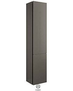Burgbad Junit tall cabinet HSIE035LF3149 35 x 176 x 32 cm, 2 doors on the left, gray high gloss