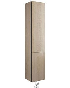 Burgbad Junit tall cabinet HSIE035LF3150 35 x 176 x 32 cm, 2 doors on the left, cashmere oak decor