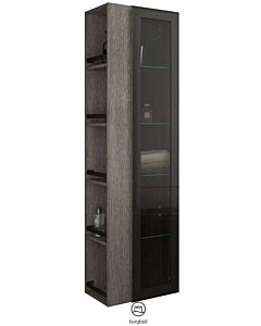 Burgbad tall cabinet HSKF050RF3199 176x32x50cm, right, oak decor Alaska