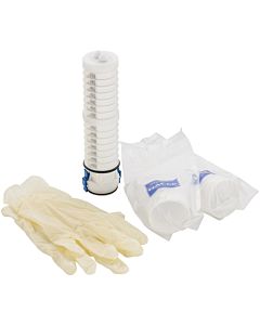 BWT Hygiene-Set 23966 2 Filtergewebehülsen, 1 Kalkkartusche, 1 Paar Hygienehandschuhe