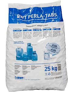 BWT regeneration salt tablets 94239 25 kg, bag, for soft water systems