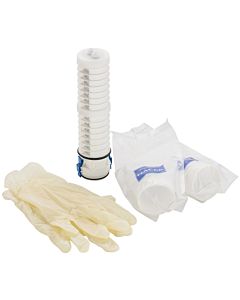 BWT hygiène 23966 2 manchons en tissu filtrant, 1 cartouche de chaux, 1 paire de gants d&#39;hygiène