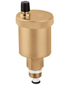 Caleffi Minical air vent 502130 3/8&quot; male thread, automatic, with shut-off