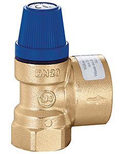 Caleffi diaphragm safety valve 531510 3/4 &quot; 2000 x match1&quot; IT, 10 bar, for service water