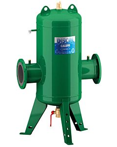 Caleffi Discal microbubble separator 551250 DN 250, steel housing, flange connections, without insulation