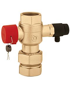 Caleffi valve 558060 2000 &quot;, with drain, for expansion 2000