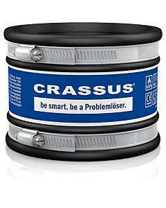 Crassus Cdc hose adapter CRA11018 100, type 2000 , 100-116mm, 1930 , 6 bar, with inner lip