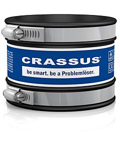 Adaptateur de tuyau Crassus Cdc CRA11019 70, type 2000 , 70-85mm, 1930 , 6 bar, avec lèvre intérieure