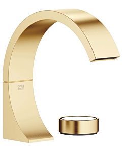 Dornbracht Cyo freestanding spout 29218811-28 for washbasin, projection 167mm, without waste set, brushed brass