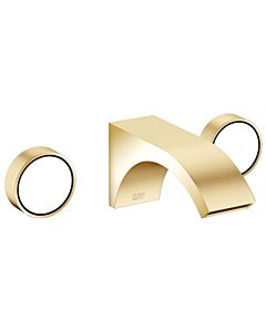 Dornbracht Cyo three-hole wall fitting 36707811-38 for washbasin, projection 160mm, without waste fitting, brass