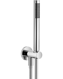 Dornbracht Tara . Hand shower set 27802660-06 with integrated shower holder, matt platinum