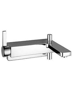 Dornbracht Lulu single lever bath mixer 33200710-06 for wall mounting, without shower set, matt platinum