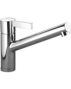Dornbracht Eno single-lever sink mixer 33800760-06 projection 220 mm, matt platinum
