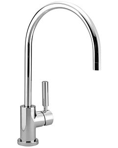 Dornbracht Tara Classic single-lever sink mixer 33800888-06 Lever right, projection 200 mm, matt platinum