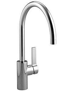 Dornbracht Tara Ultra single-lever sink mixer 33816875-06 Right handle, projection 240 mm, matt platinum