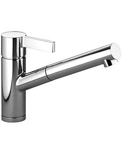 Dornbracht Eno single-lever sink mixer 33840760-06, pull-out, projection 220 mm, matt platinum