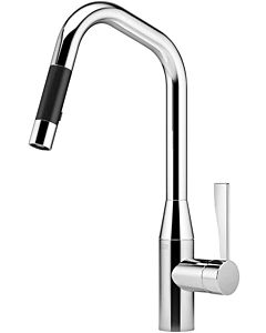 Dornbracht single lever sink mixer 33875895-00 pull-out, with shower function, projection 240 mm, chrome