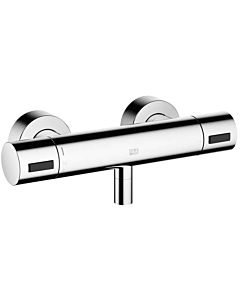 Dornbracht shower thermostat 34442979-99 wall mounting, shower outlet 3/8 &quot;, dark platinum matt